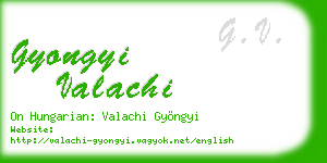 gyongyi valachi business card
