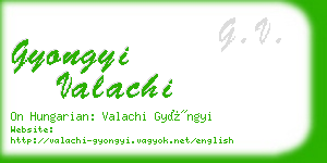 gyongyi valachi business card